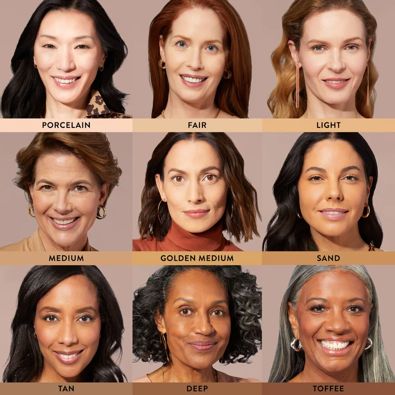 LG-DoubleTakePowderFoundation-BeforeandAfterHalfRosacea-Toffee-1-ECommerce_JPG_800x Кремообразна пудра Laura Geller Double Take Baked Versatile Powder Foundation