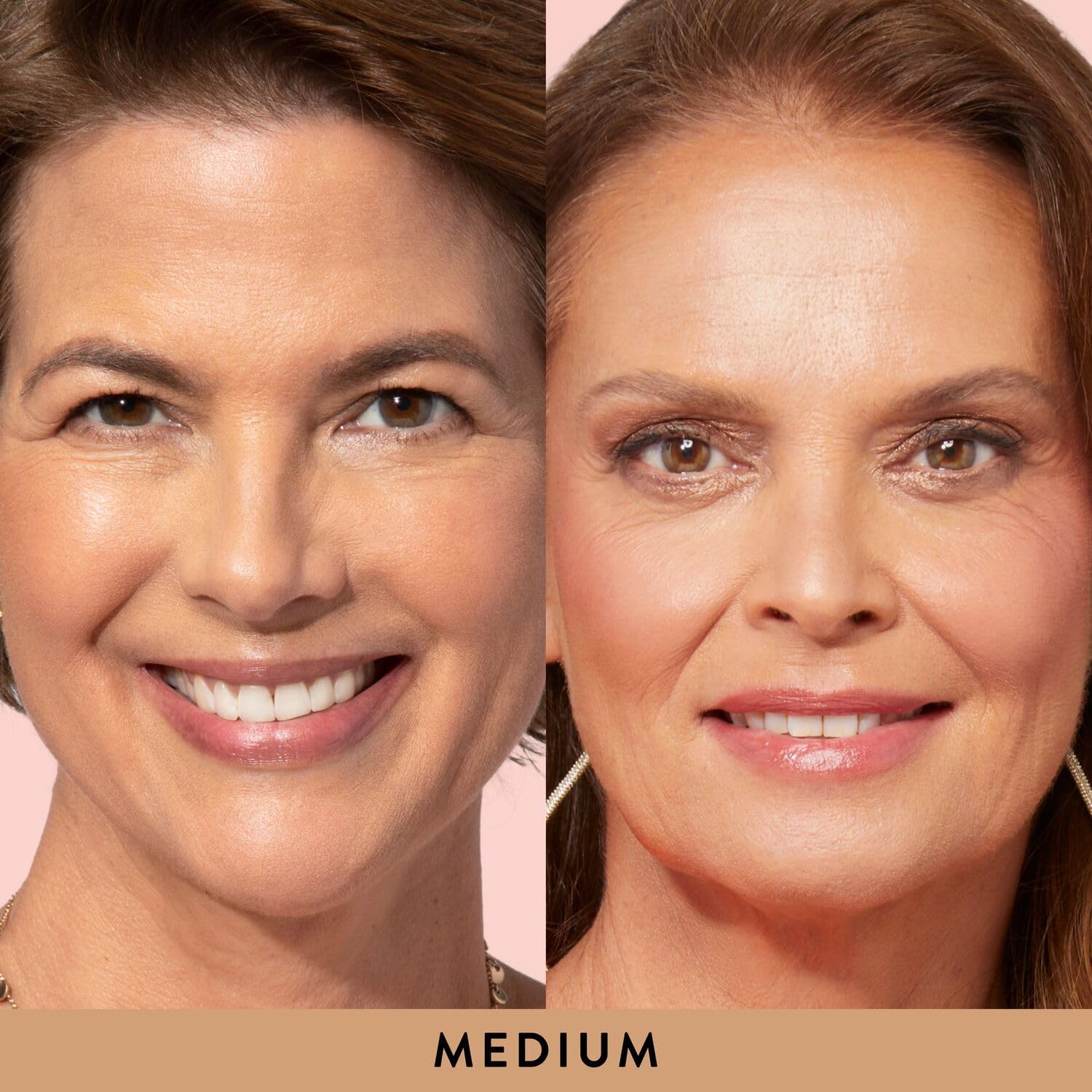 Medium face medium face 1 Покривна пудра с блясък Laura Geller Baked Balance-n-Glow Illuminating Foundation