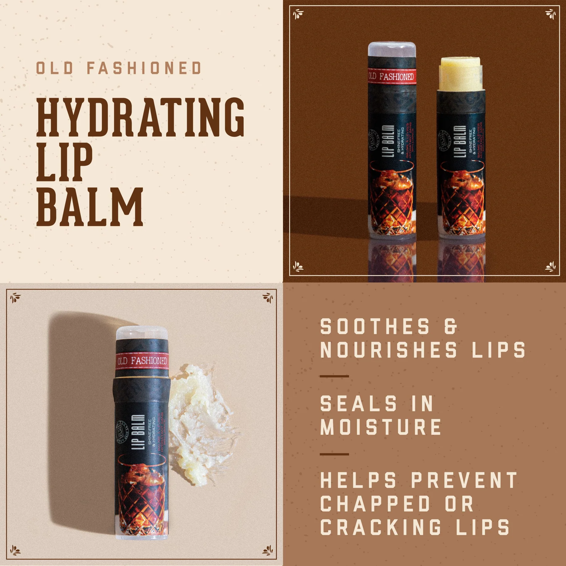 Хидратиращ балсам за устни Man Made Lip Balm