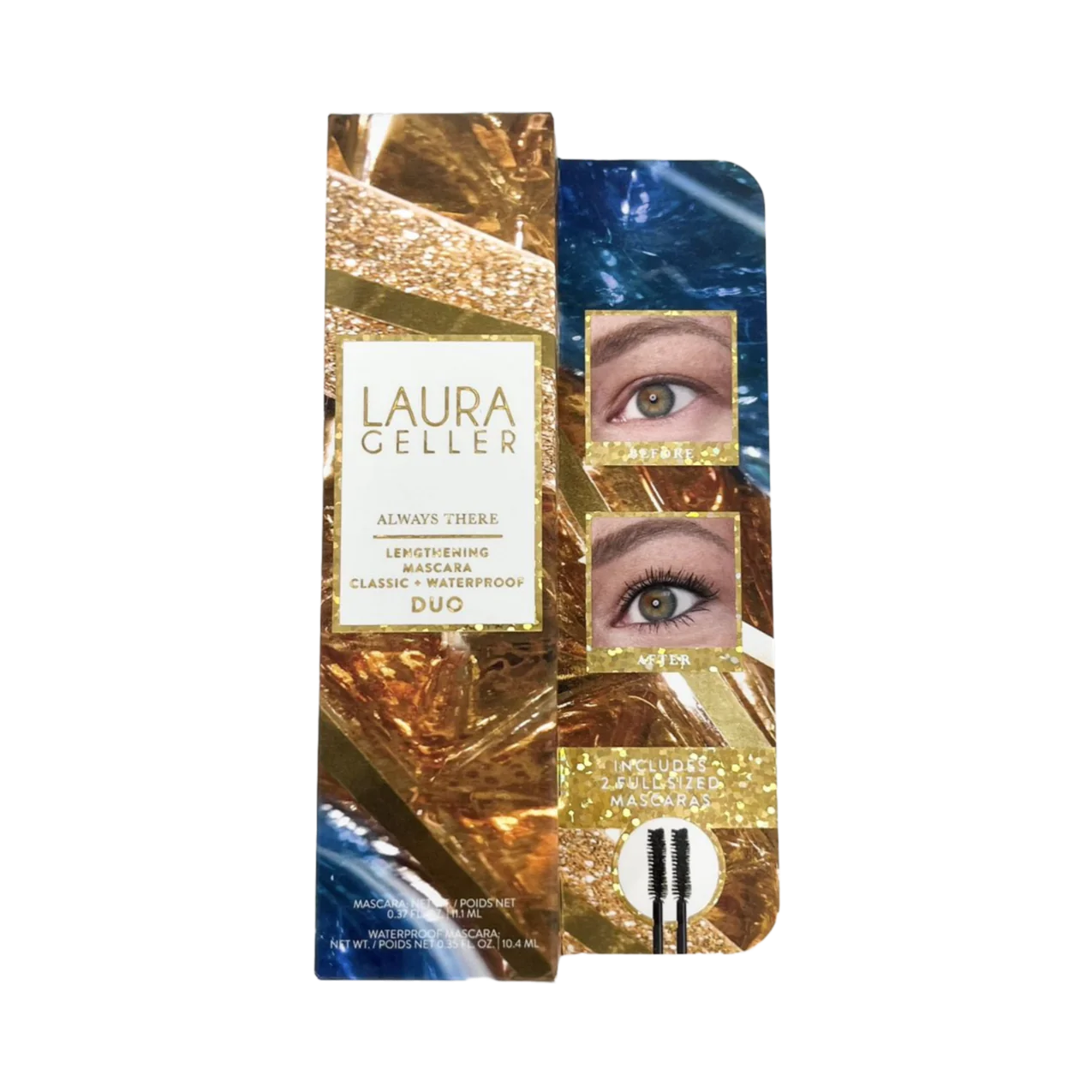 AlwaysThereMascaraDuo_1 Комплект спирали за мигли Laura Geller Always There Mascara Duo