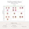 blushchart ppblush rev24 2 2000x Руж Jane Iredale PurePressed Blush