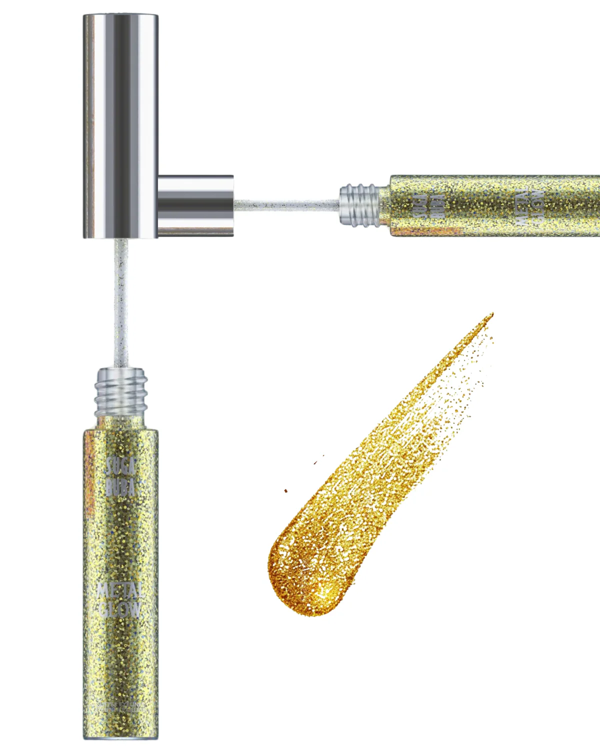Блестяща очна линия Suga Buba Metal Glow Goldie