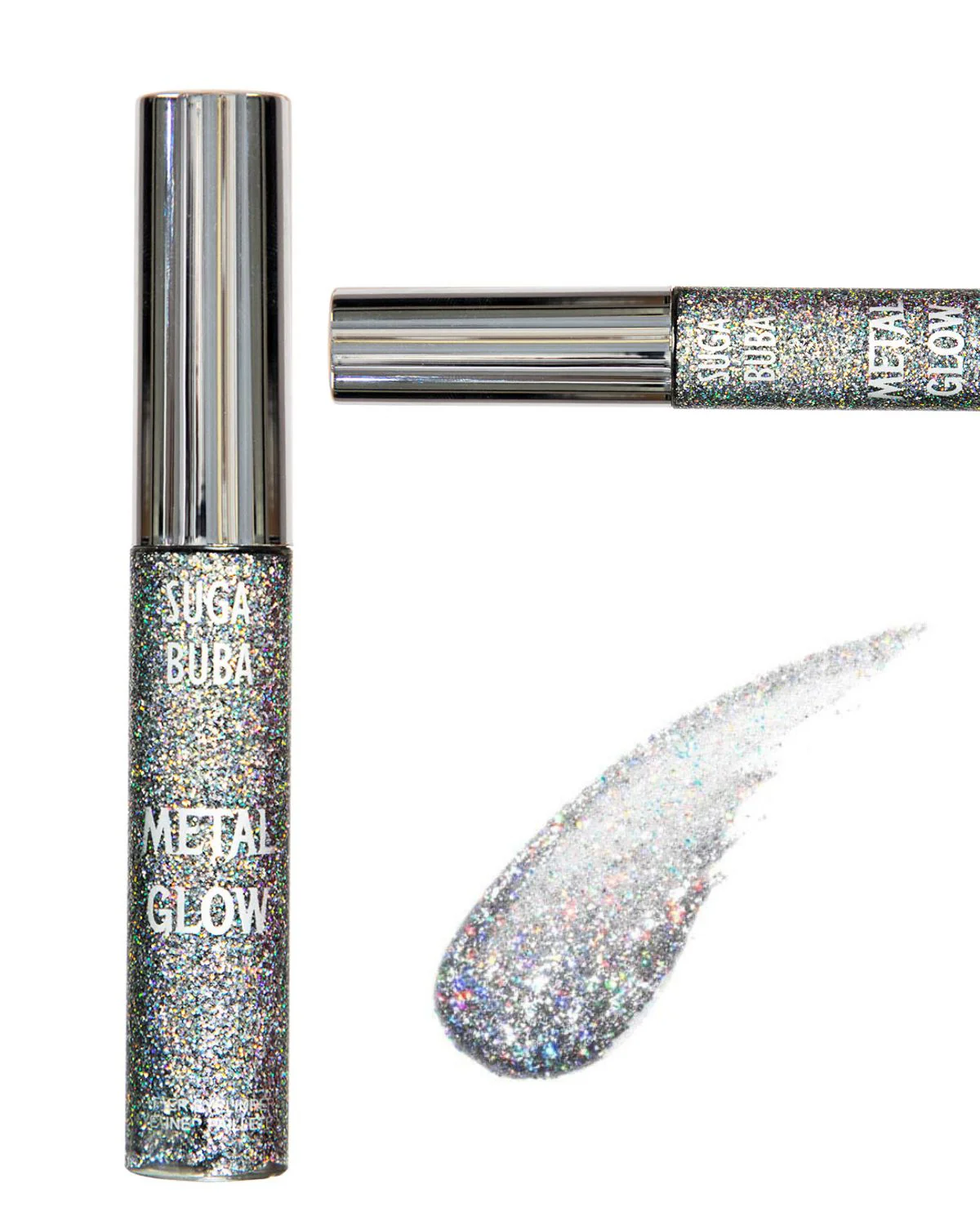 4 Блестяща очна линия Suga Buba Metal Glow Hologram
