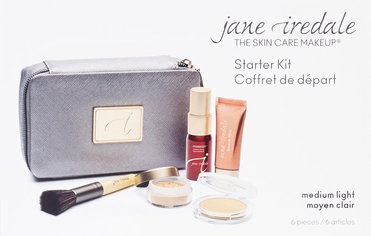 Стартов комплект за грим Jane Iredale Starter Kit Medium Light