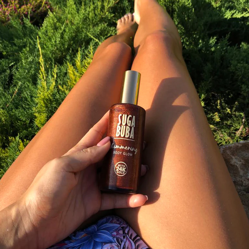 body-glow-4 body glow 4 Блестящо олио за тяло Suga Buba Shimmering Body Glow With 24K Gold