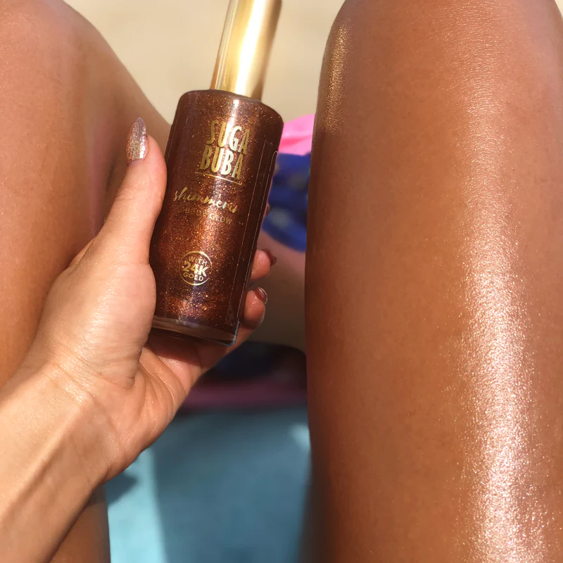 body-glow-6 Блестящо олио за тяло Suga Buba Shimmering Body Glow With 24K Gold