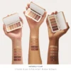 eyeshadow pdp arm swatching 6 naturally glam 2000x Палитра сенки за очи Jane Iredale PurePressed Eye Shadow Palette