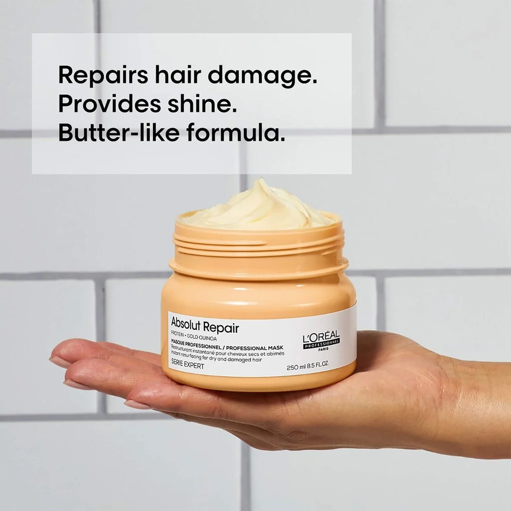 2 benefit new Възстановяваща маска за коса L'Oréal Professionnel Serie Expert Absolut Repair Masque