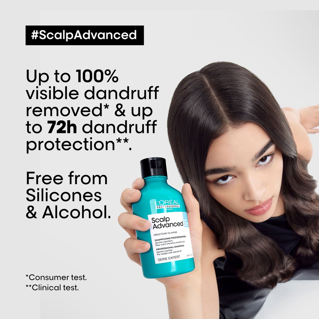 2-slider Шампоан против пърхут Loreal Professionnel Scalp Advanced Anti-Dandruff Shampoo