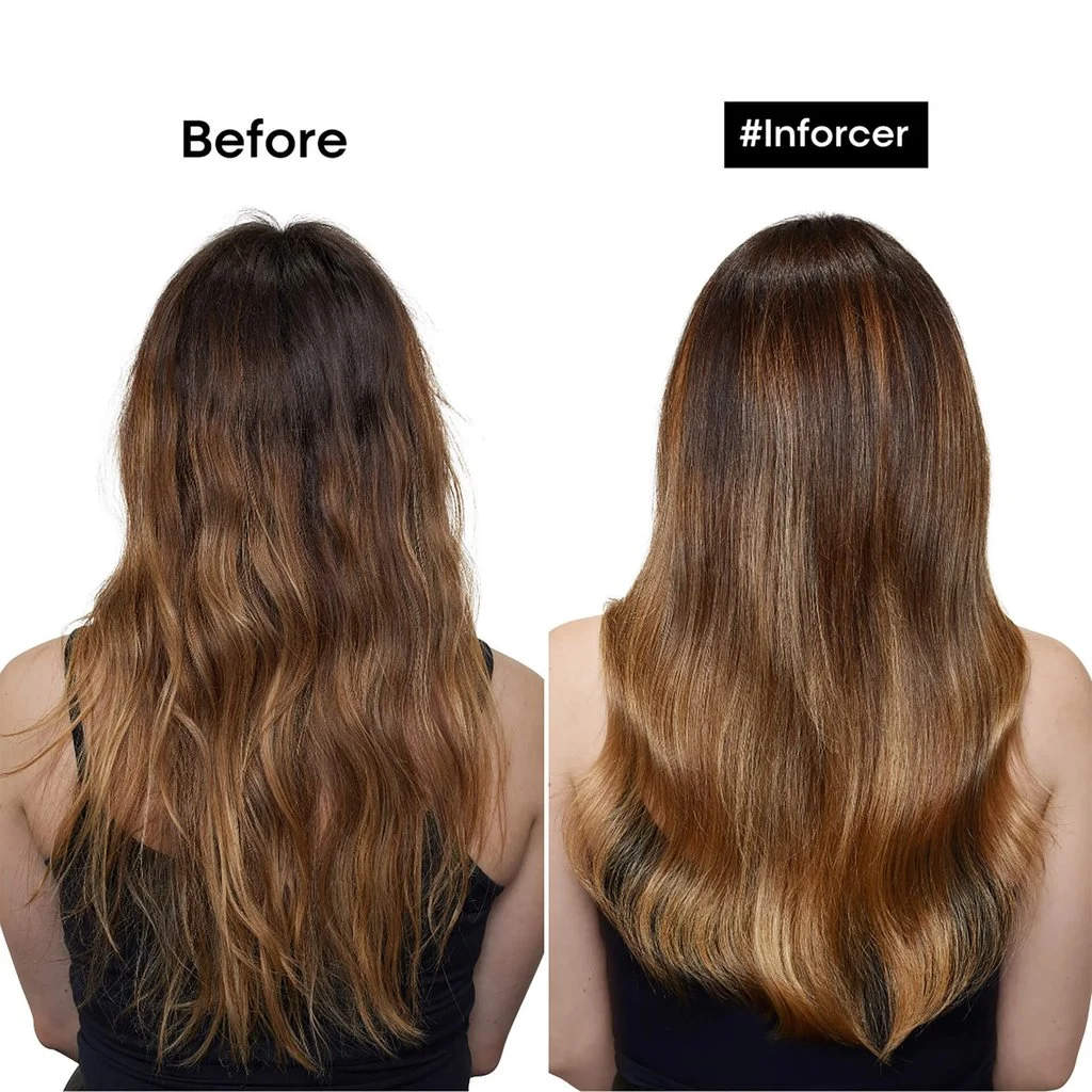 3-before-after_new Укрепващ шампоан L'Oreal Professionnel Serie Expert Inforcer Shampoo