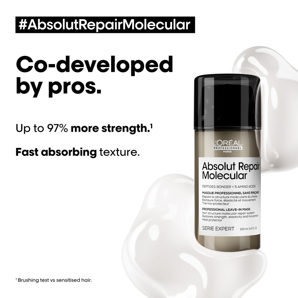 3474637153489 3 Маска без отмиване L'oréal Professionnel Absolut Repair Molecular Leave-In Mask