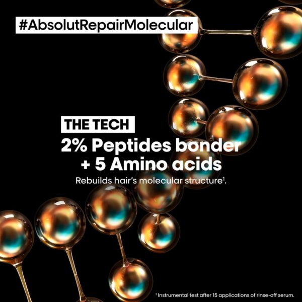 3474637153502 5 Серум за увредена коса L'oréal Professionnel Absolut Repair Molecular Rince-Off Serum