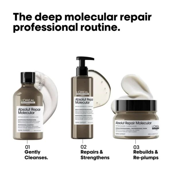 Маска за увредена коса L'Oréal Professionnel Absolut Repair Molecular Rinse-off Mask