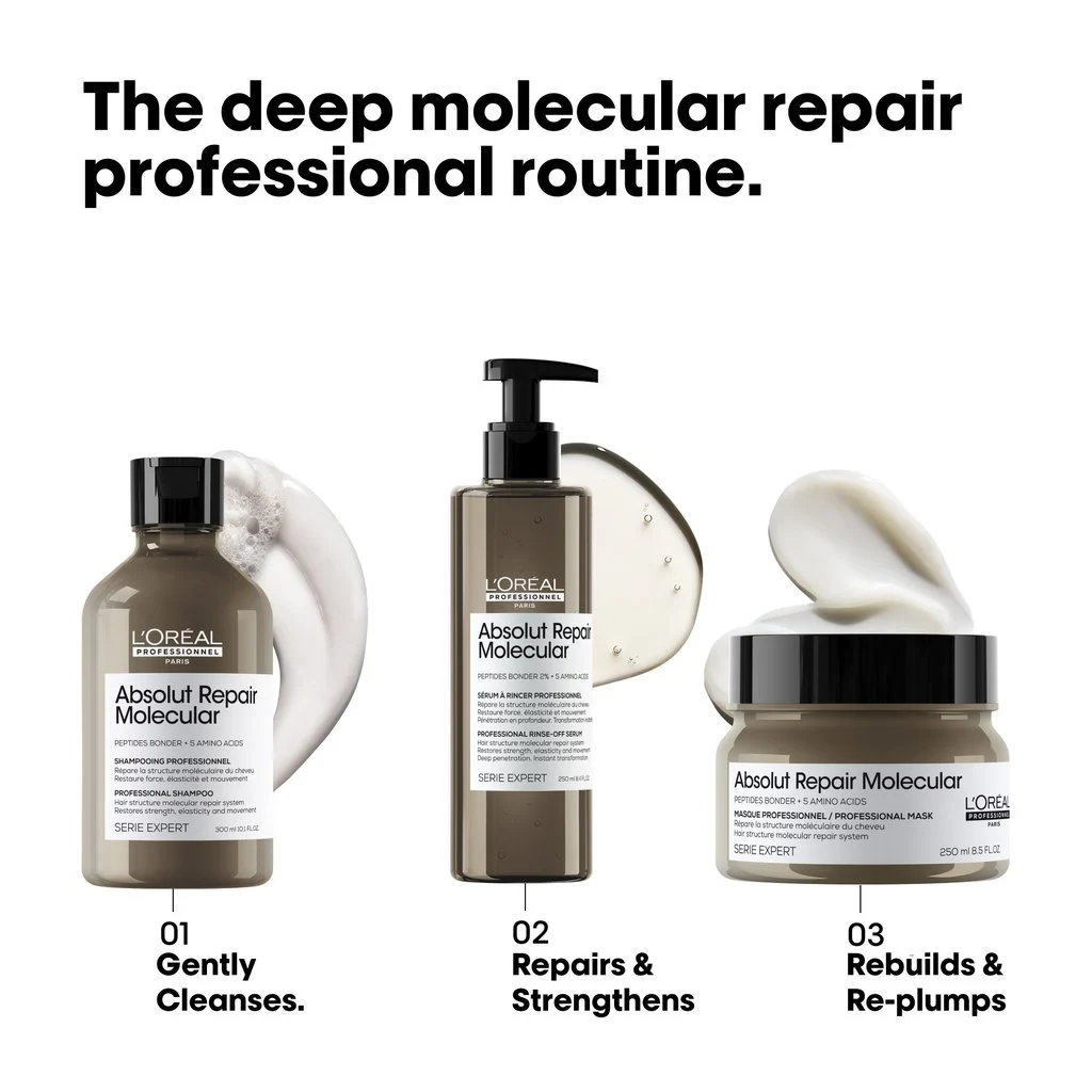 Маска за увредена коса L'Oréal Professionnel Absolut Repair Molecular Rinse-off Mask