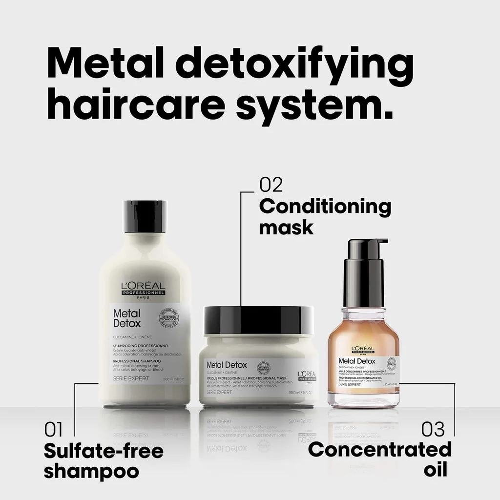 Безсулфатен шампоан L'Oréal Professionnel Serie Expert Metal Detox