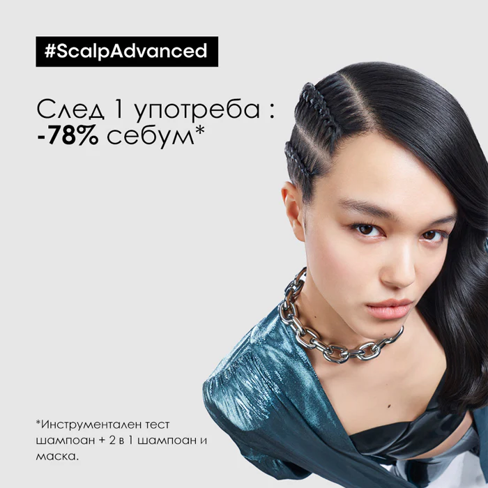 Шампоан против омазняване на косата L'Oréal Professionnel Scalp Advanced Anti-Oiliness Shampoo