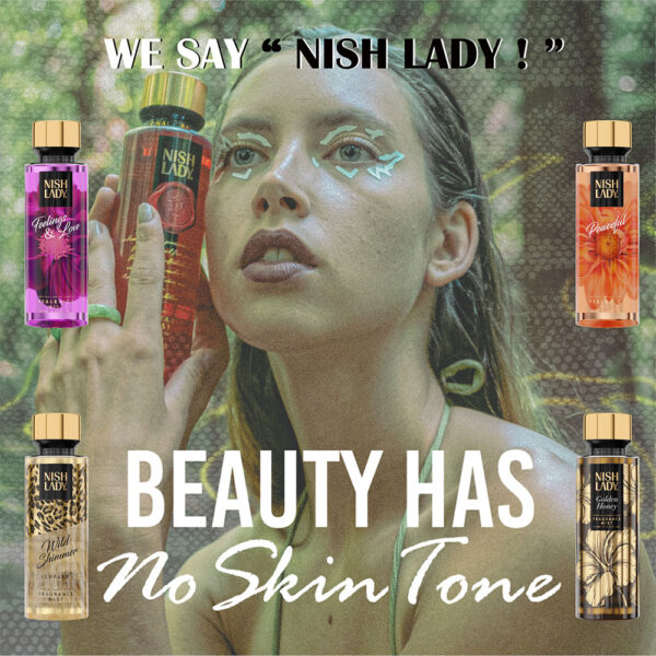 nishlady body mist fragrances 5 Спрей за тяло Nish Lady L'amour Rose