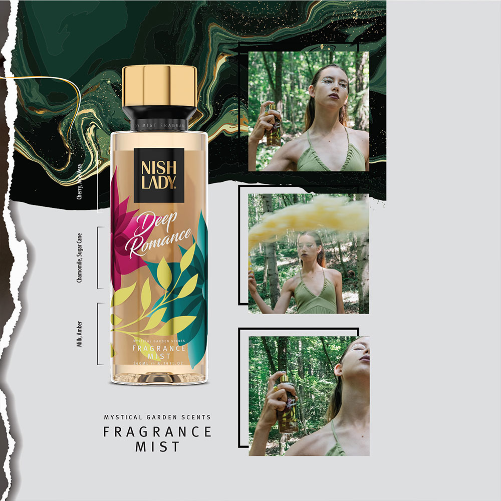 Nishlady_deep-romance_body-mist-fragrances_ Спрей за тяло Nish Lady Deep Romance
