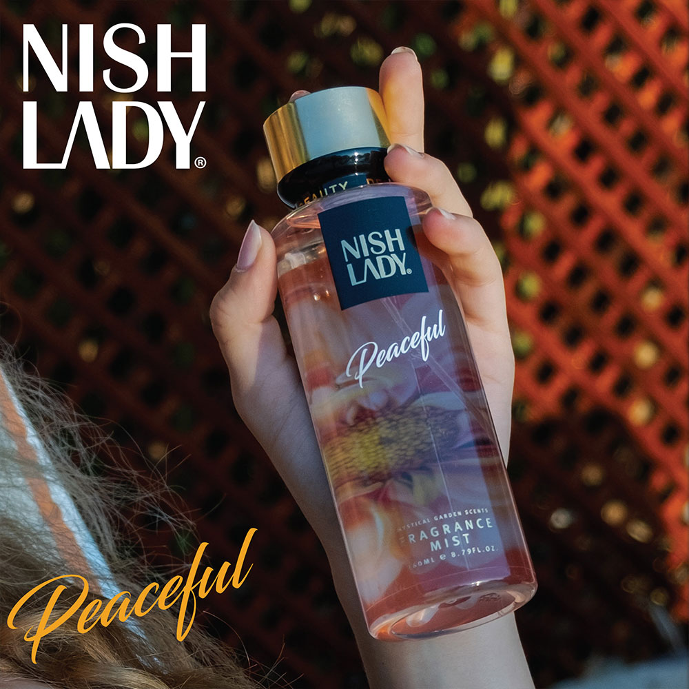 nishlady peaceful body mist fragrances Спрей за тяло Nish Lady Peaceful
