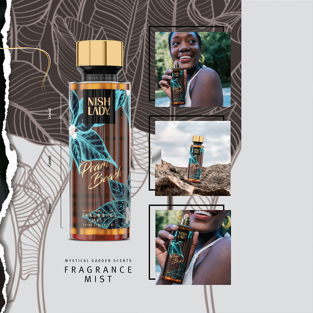 nishlady pearl beach body mist fragrances Спрей за тяло Nish Lady Pearl Beach