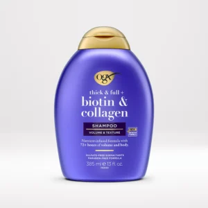 Шампоан за гъстота и обем OGX Thick&Full Biotion And Collagen Shampoo