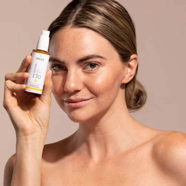 prevention sun serum spf 30 pdp r05 Безцветен слънцезащитен серум IMAGE Skincare PREVENTION+® Sun Serum SPF 30 Untinted