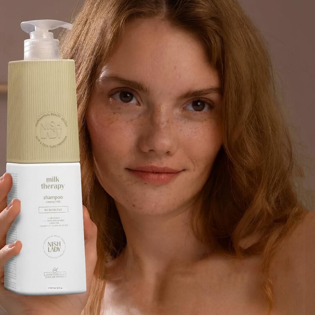 Шампоан с млечен протеин Nish Lady Milk Therapy Shampoo