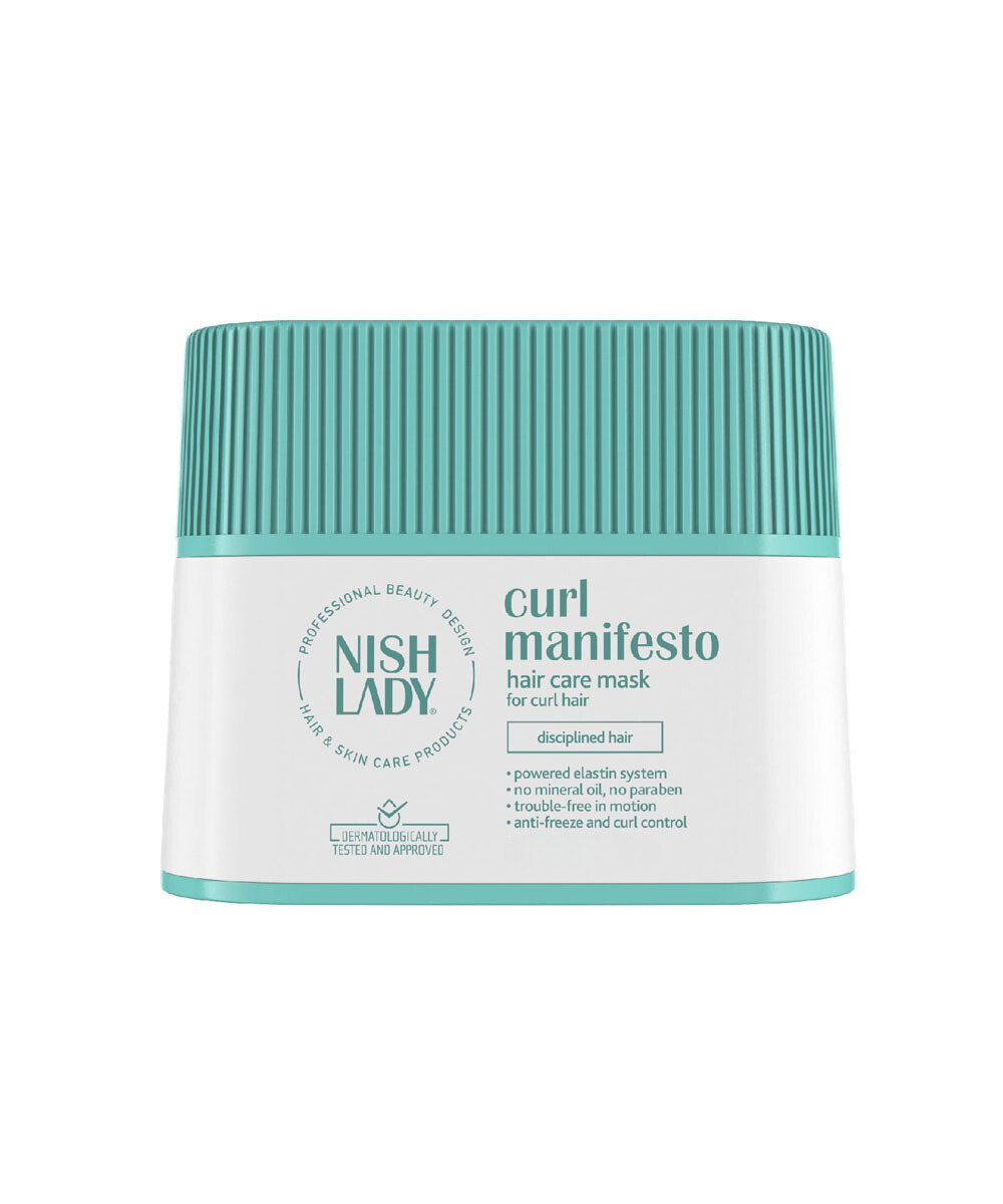 curl_manifesto_mask Маска за къдрава коса Nish Lady Curl Manifesto Hair Mask