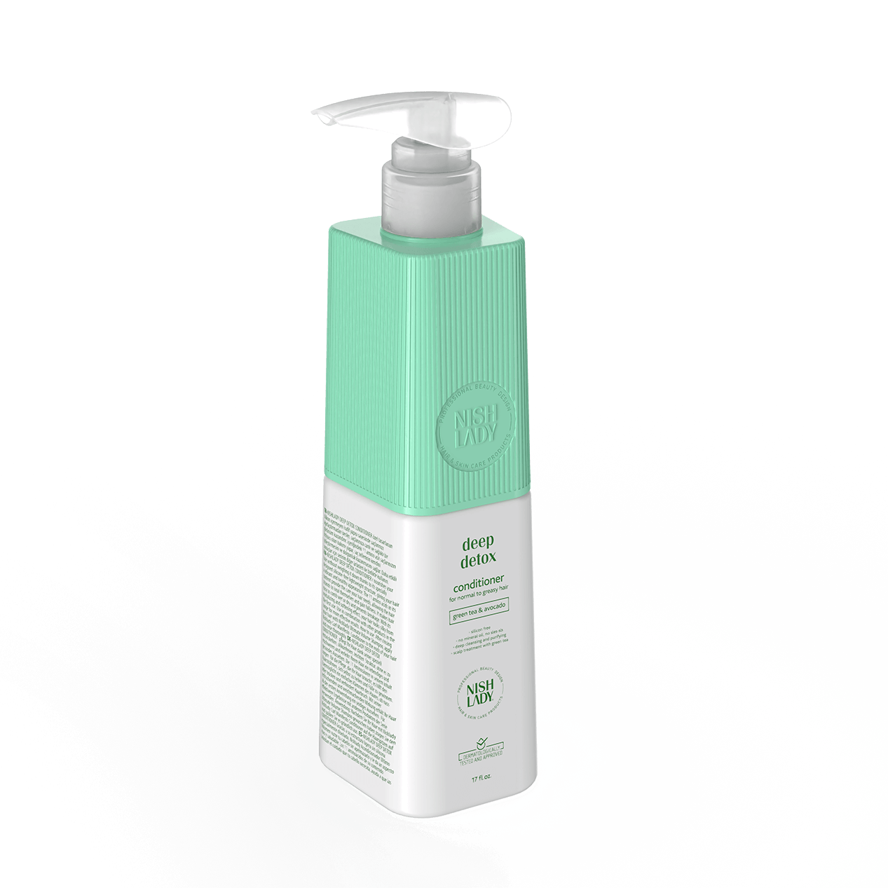 nish lady conditioner deep detox 503 ml 1 Балсам за дълбоко почистване Nish Lady Deep Detox Conditioner