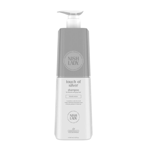 Шампоан за руса коса Nish Lady Touch of Silver 947ml