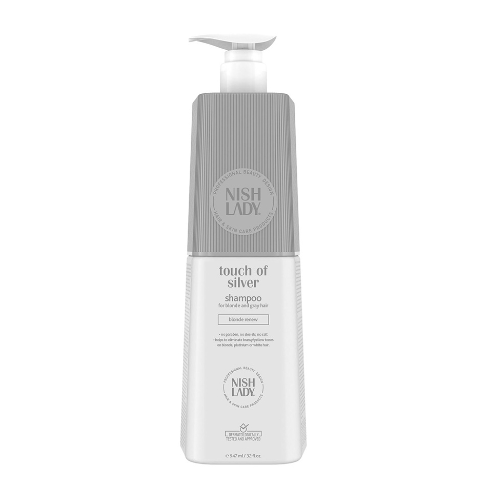 nish-lady-shampoo-touch-of-silver-947-ml Шампоан за руса коса Nish Lady Touch of Silver 947ml