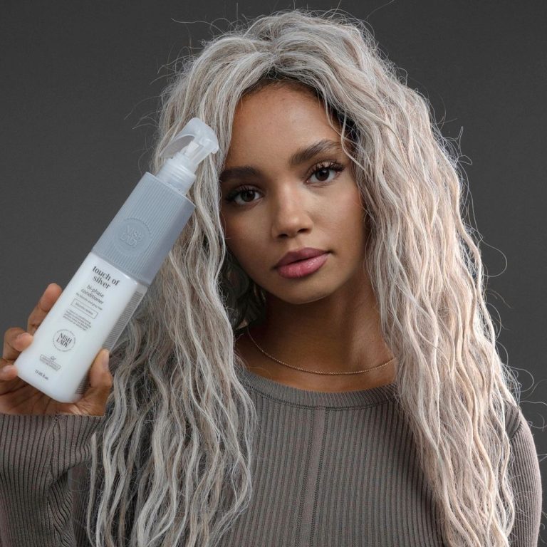 Двуфазен балсам за руса коса Nish Lady Touch of Silver Bi-Phase Conditioner