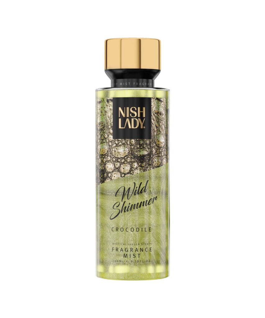Парфюмен спрей за тяло Nish Lady Wild Shimmer Crocodile