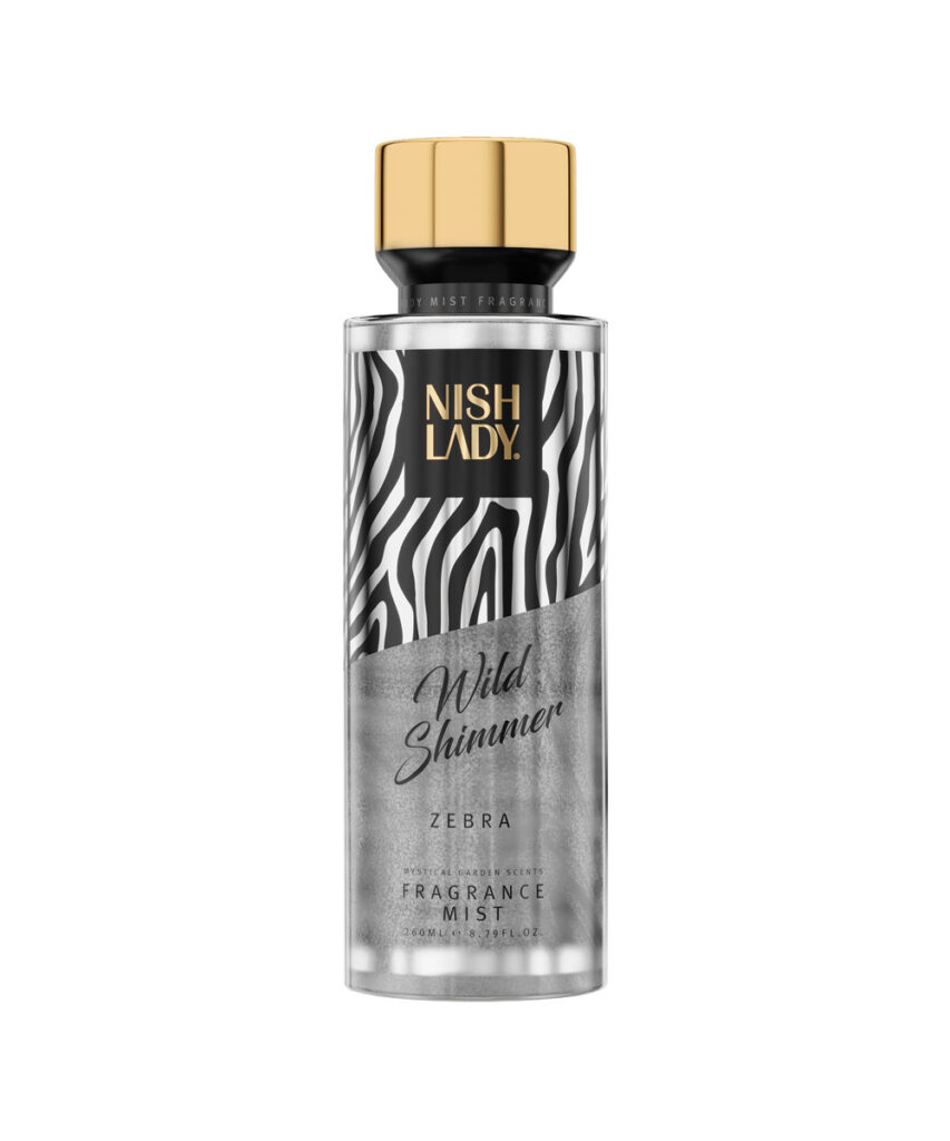 Парфюмен спрей за тяло Nish Lady Wild Shimmer Zebra
