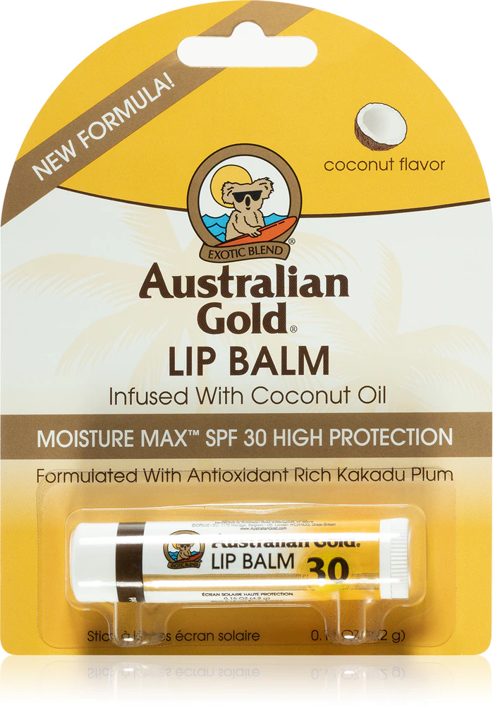 Балсам за устни с SPF30+ Australian Gold Lip Balm
